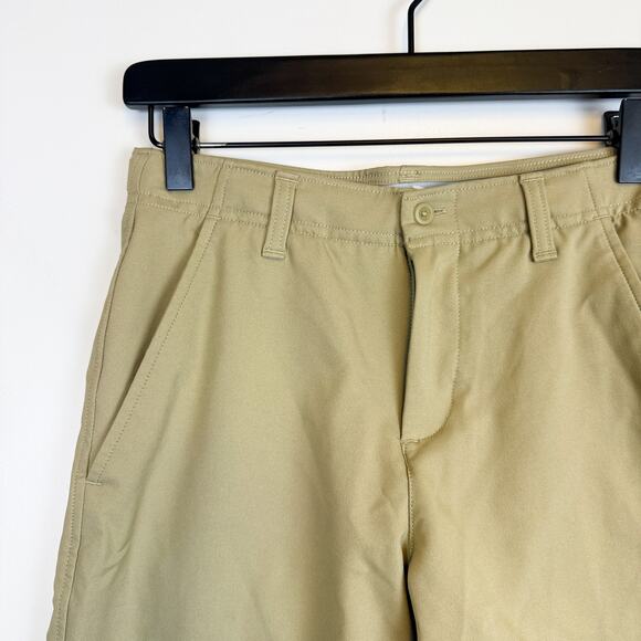 Under Armour Youth Boys Match Play Khaki Shorts - M - Picture 2 of 7
